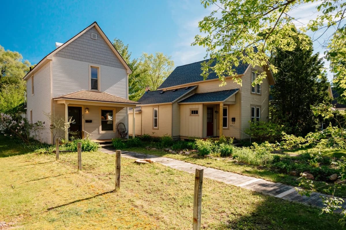 Aurora Cottage | Game Shed & Yard 2BR HOME Downtown & TART Trail | Grill photo 56
