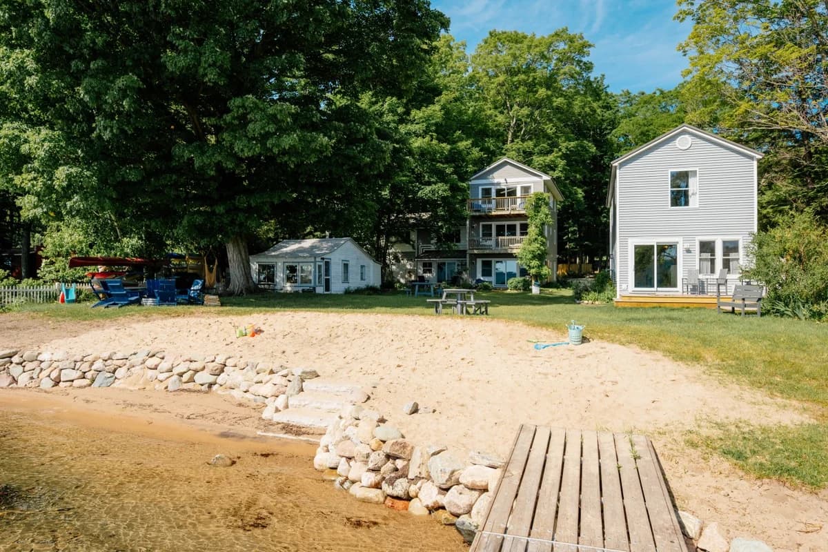 Camp Haven Retreat | 3 Homes | 12BR | Little Glen Lake photo 99